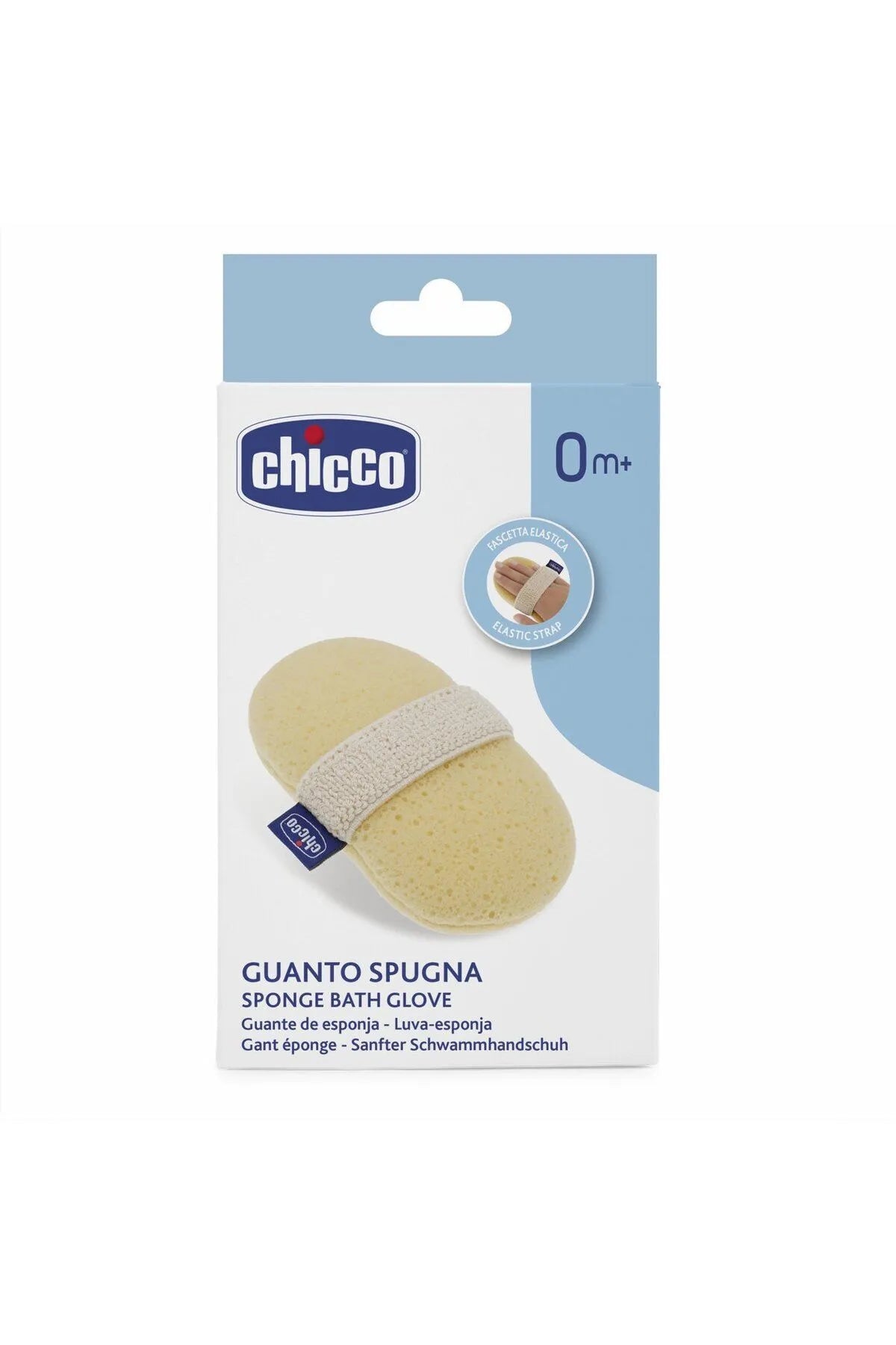 Chicco Sponge Bath Glove – 0m+