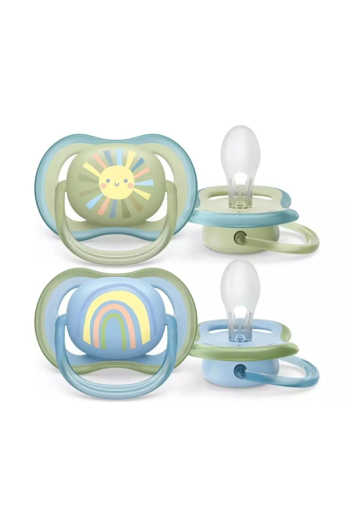 Philips Avent Ultra Air Pacifier 0-6m – 2 Pack (SCF085/58)