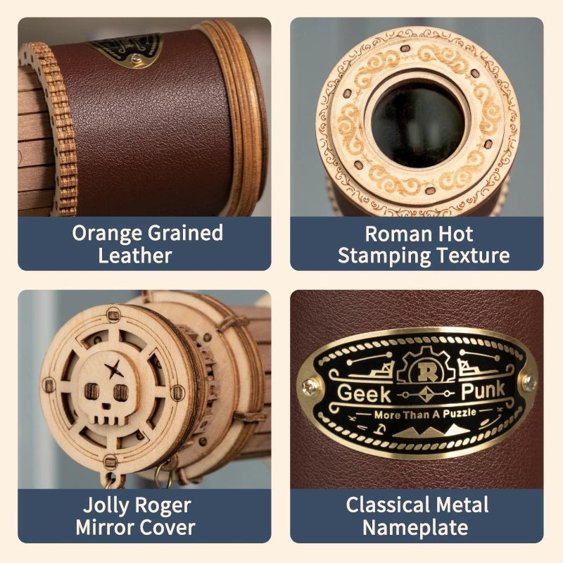 ROKR ScopeCraft™ – 3D Wooden Monocular Telescope Puzzle Kit