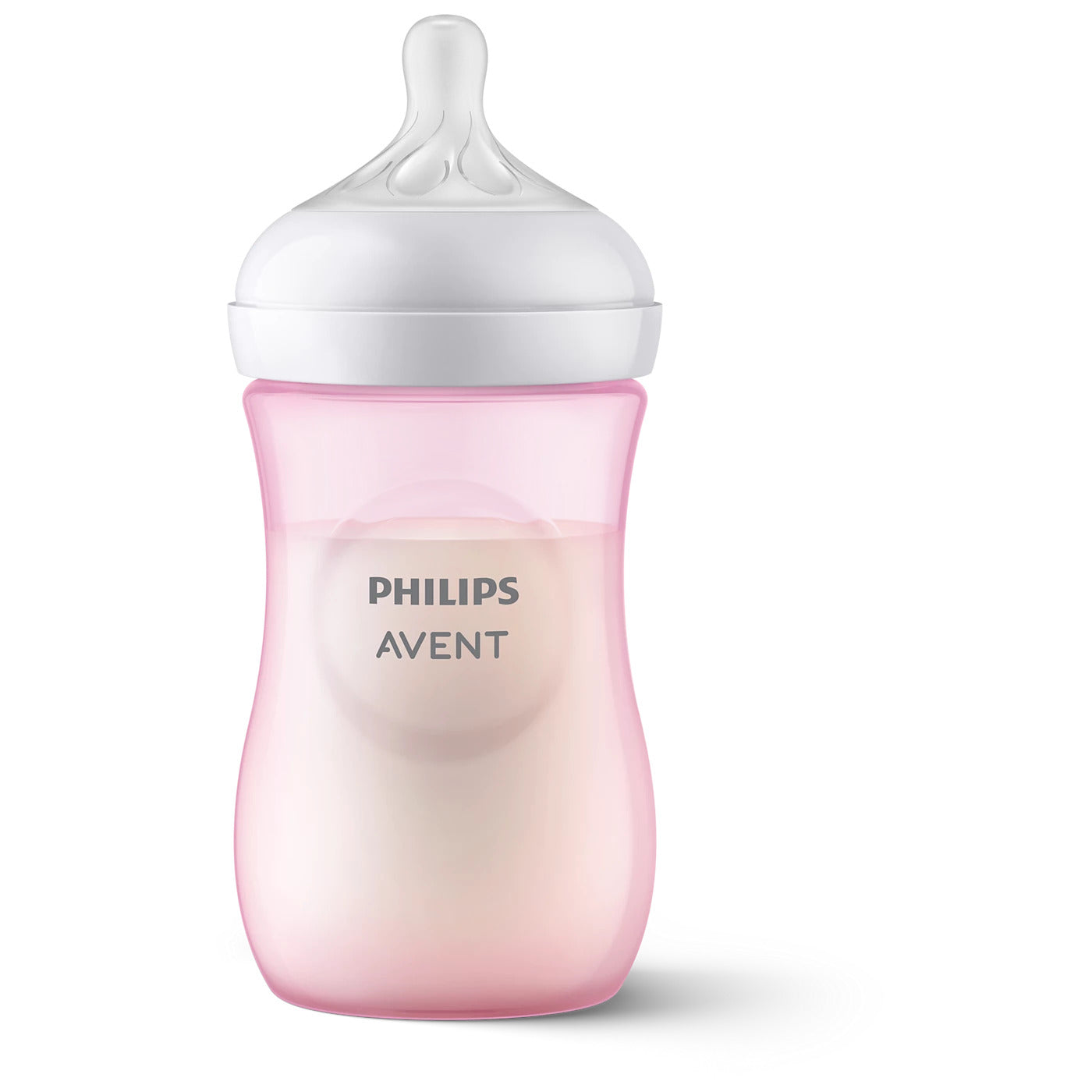 Philips Avent Natural Response Baby Bottle in Pastel Pink SCY903/11