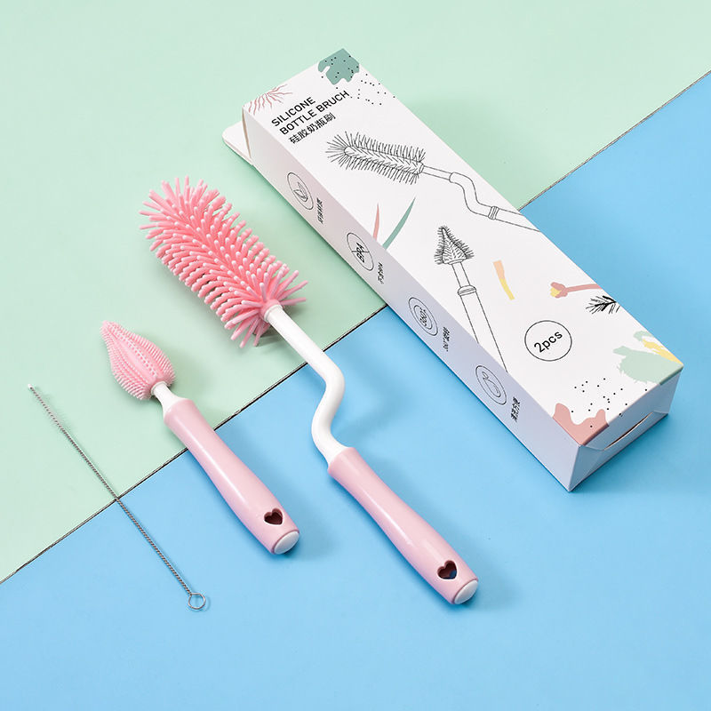 Soft Silicone Bottle & Nipple Brush