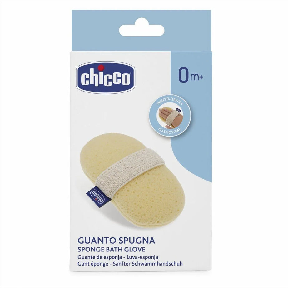Chicco Sponge Bath Glove – 0m+
