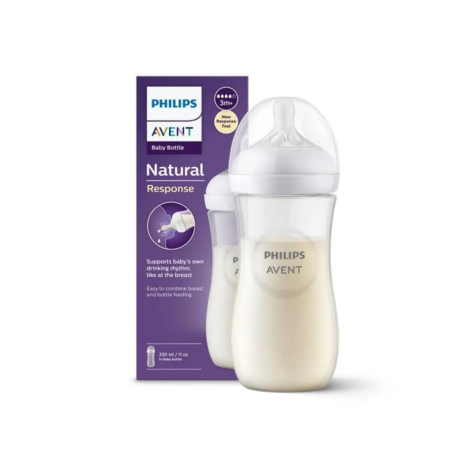 Philips Avent SCY906/01 Natural Bottle with Responsive Dummy 330 ml
