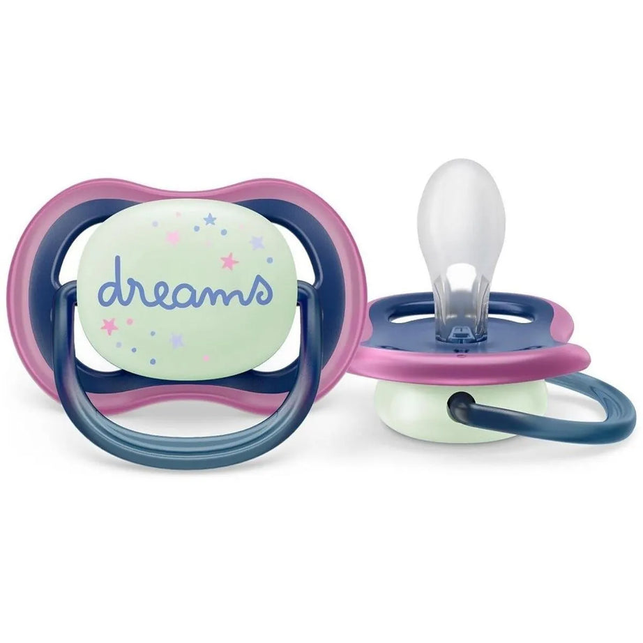 Philips Avent Ultra Air Night Pacifier 6-18m – 2 Pack (SCF376/14)