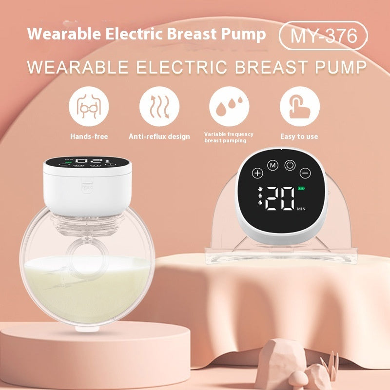 Hands-Free Smart Breast Pump – Invisible, Anti-Backflow, and Effortless Milk Collection