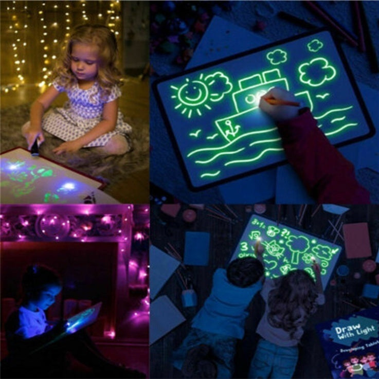 Draw with Light – Magic Drawing Board for Kids